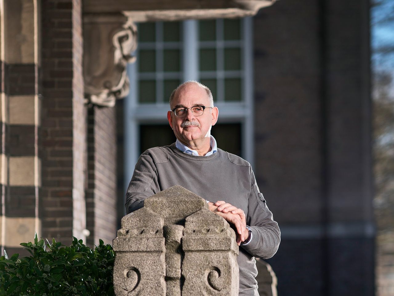 Manager Piet Boogaard van het Lloyd Hotel in Amsterdam. Foto Olivier Middendorp
