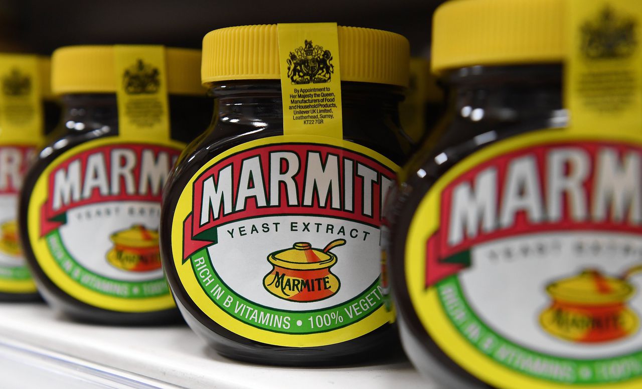 Ook het iconische Marmite, vooral populair in het Verenigd Koninkrijk, is onderdeel van Unilever.
