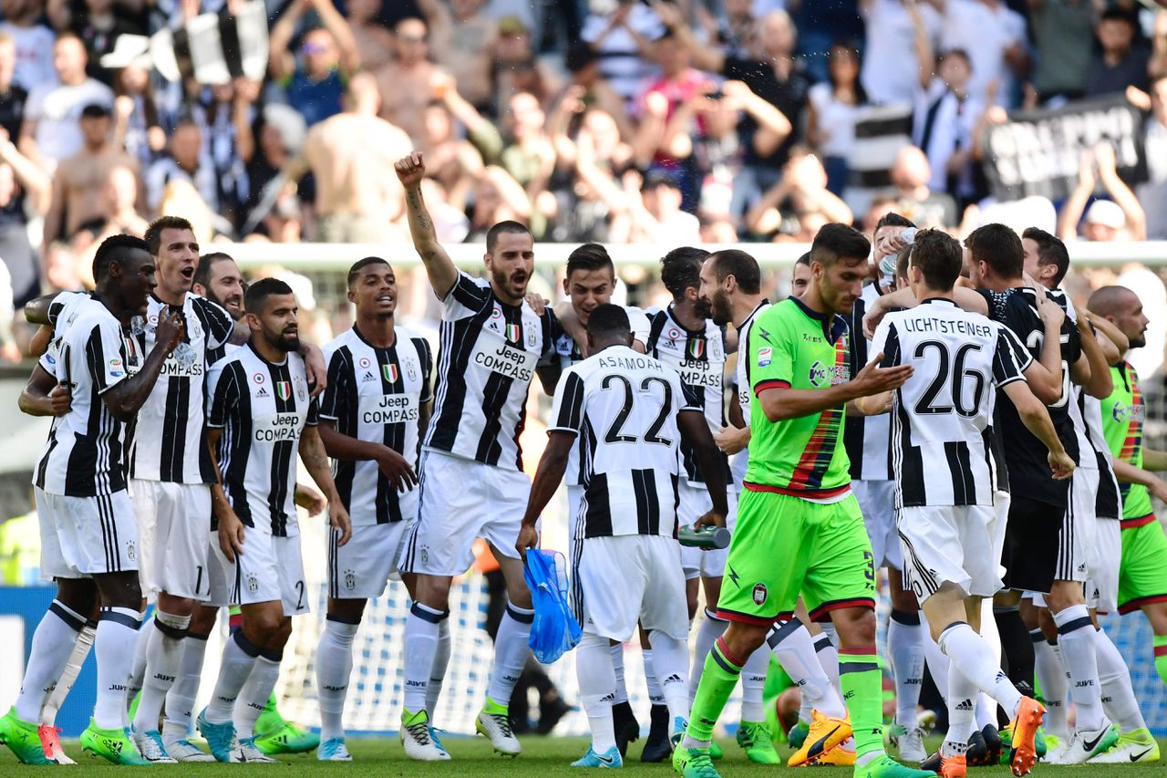 Juventus voor zesde keer op rij kampioen van Italië 
