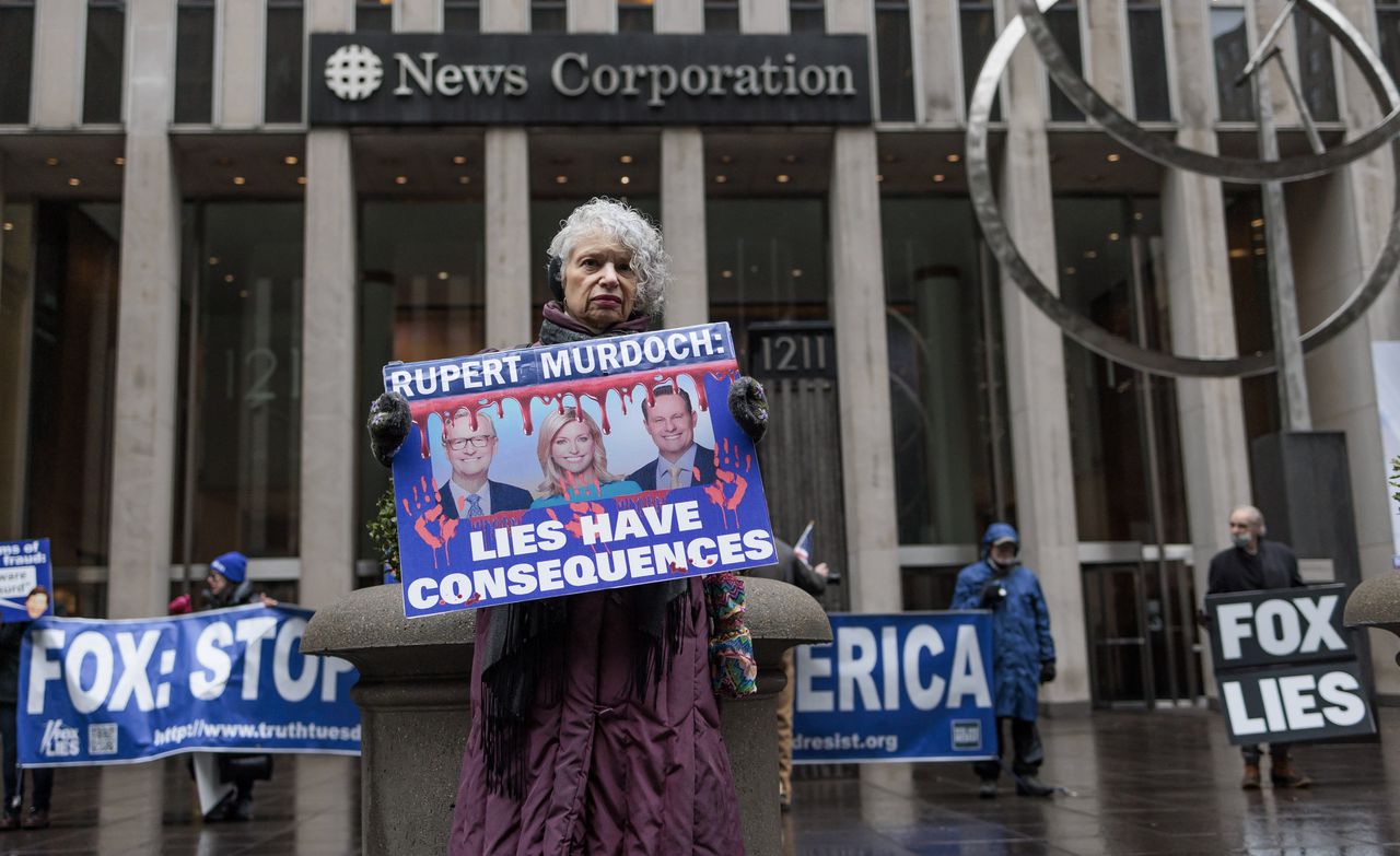 Zal Fox News boeten voor leugens over stemfraude? 