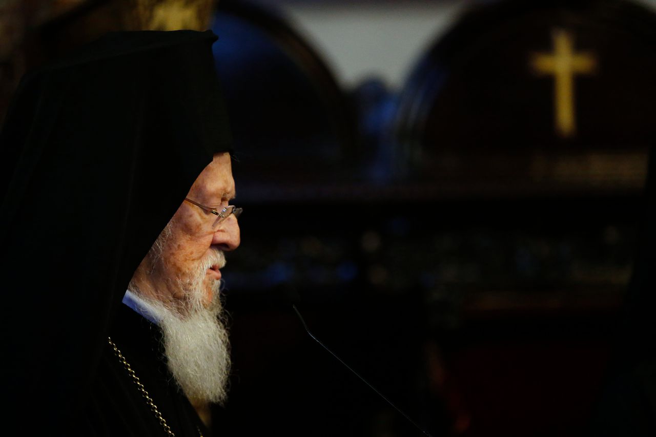Patriarch Bartholomeus steunt een afscheiding van de Oekraïense orthodoxe kerk.