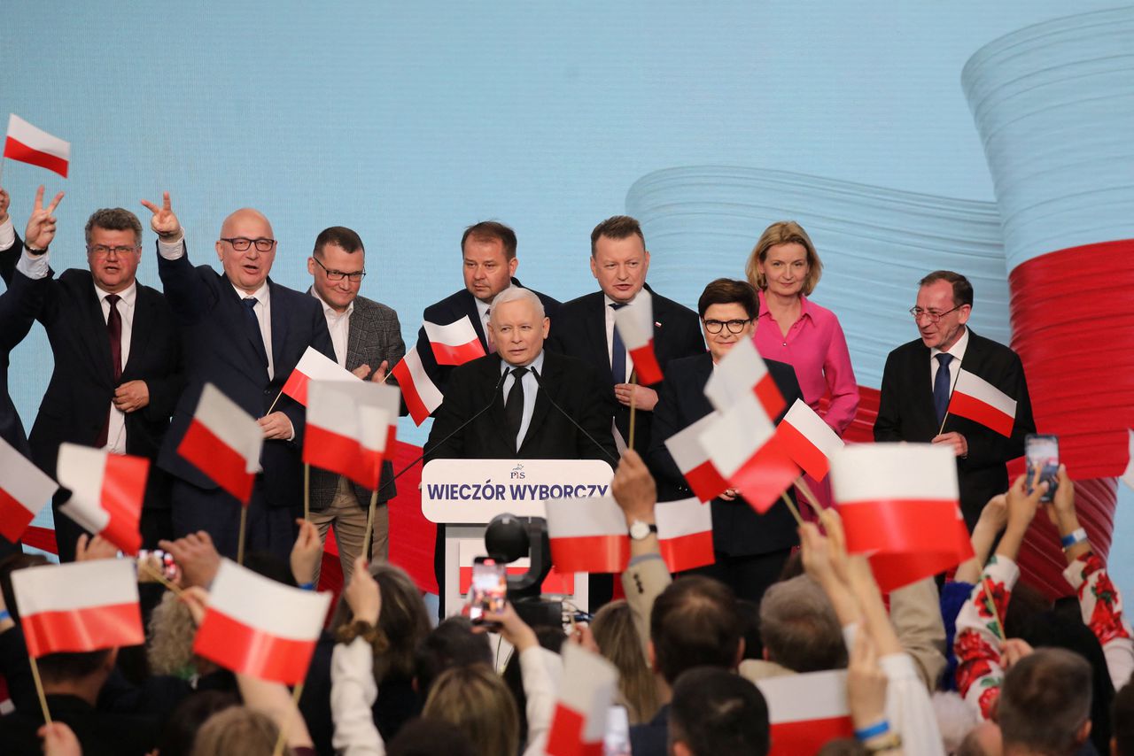 Verdeeld Polen ziet conservatief-nationalistische PiS nog steeds liever dan pro-Europese koers van Tusk 