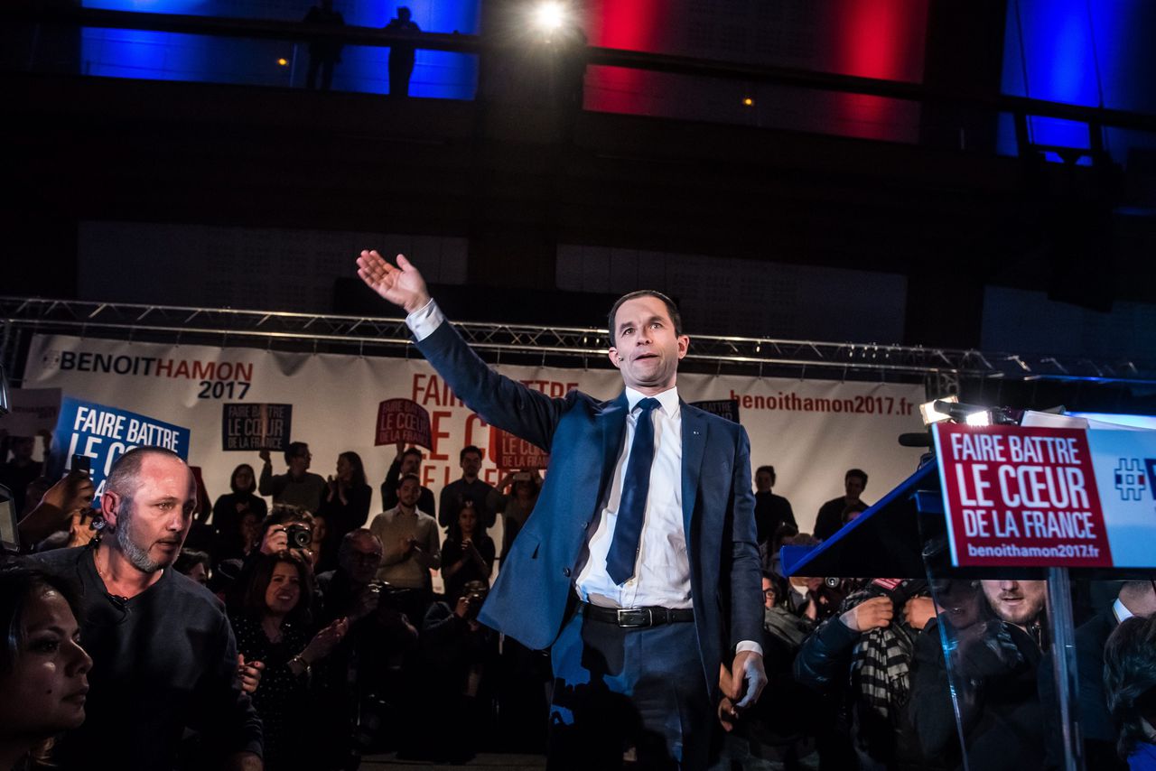 Hamon en Valls naar tweede ronde linkse primaire Frankrijk 