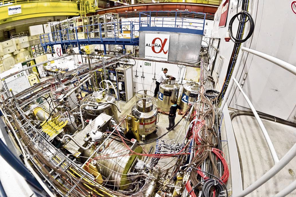 Het Alpha-experiment waarmee in CERN antimaterie wordt bestudeerd Foto Maximilien Brice/CERN