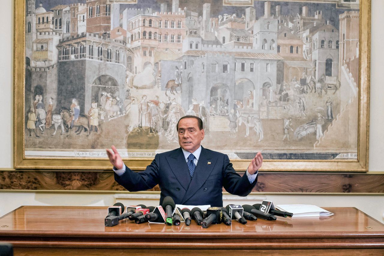 Berlusconi’s palazzo in Rome is nu hoofdkwartier van wereldpers 