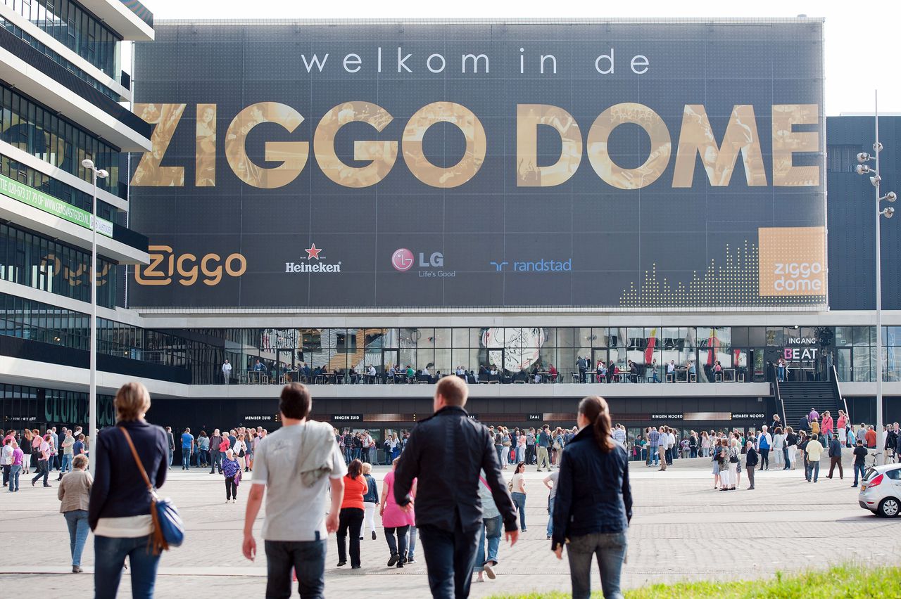 De Ziggo Dome zou geschikt zijn als locatie voor het Songfestival, maar is volgend jaar mei al volgeboekt.