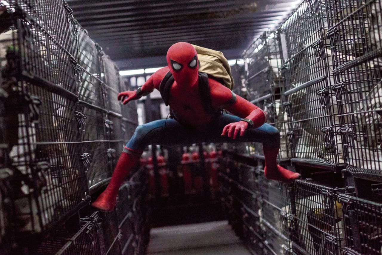 De nieuwste reïncarnatie van Spider-Man: Tom Holland.