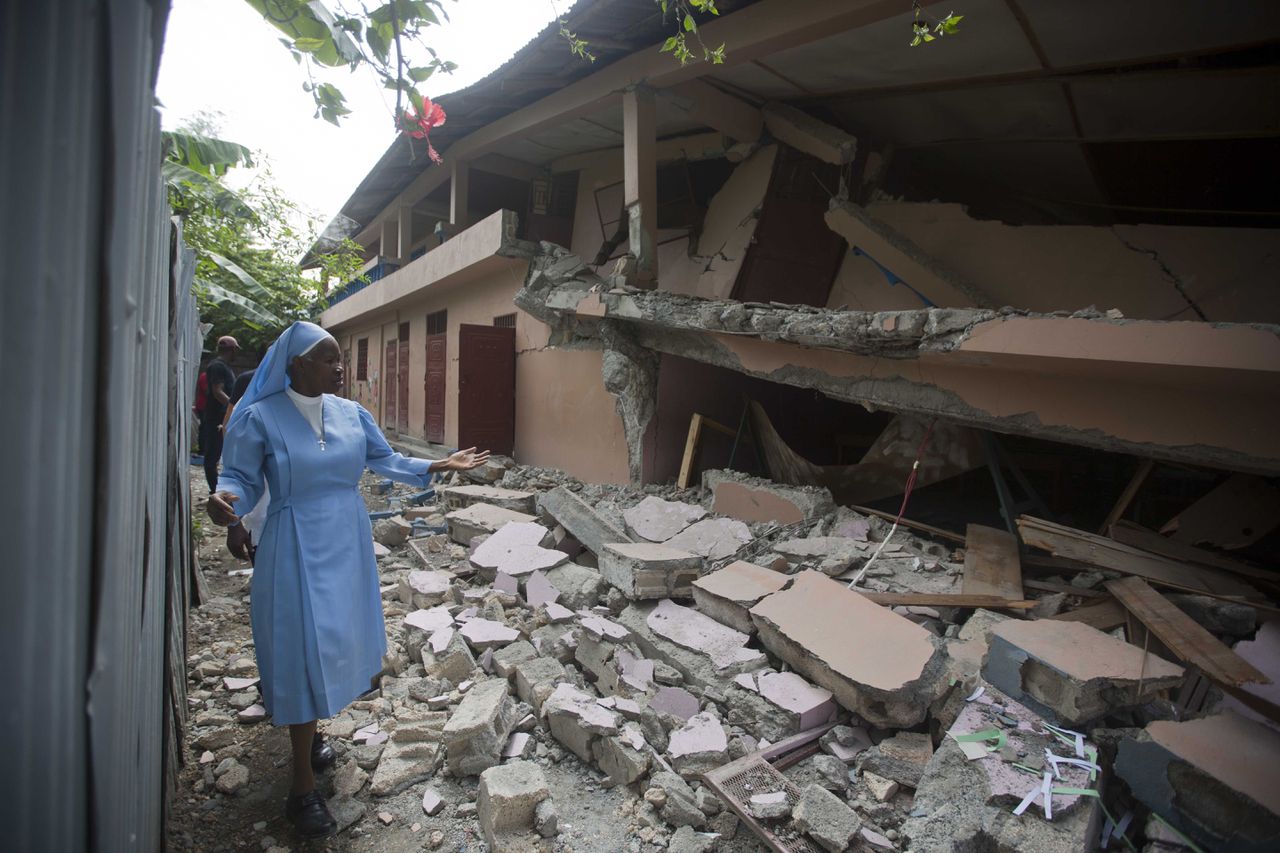 Het is de zwaarste beving in Haïti sinds 2010.