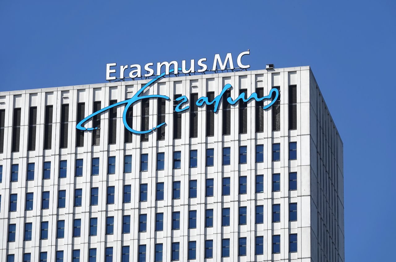 Het Erasmus MC Ziekenhuis.