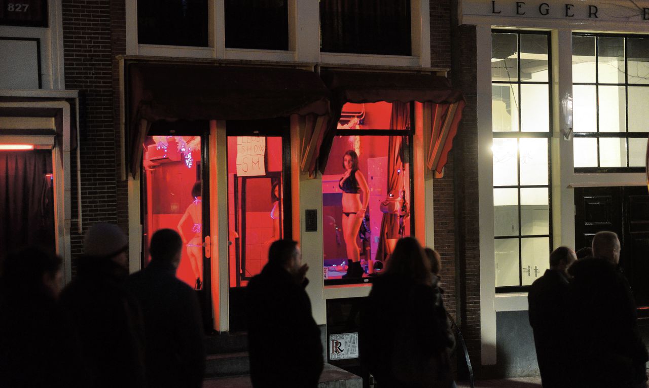 Prostituees op de Wallen, Amsterdam. Foto’s Rien Zilvold