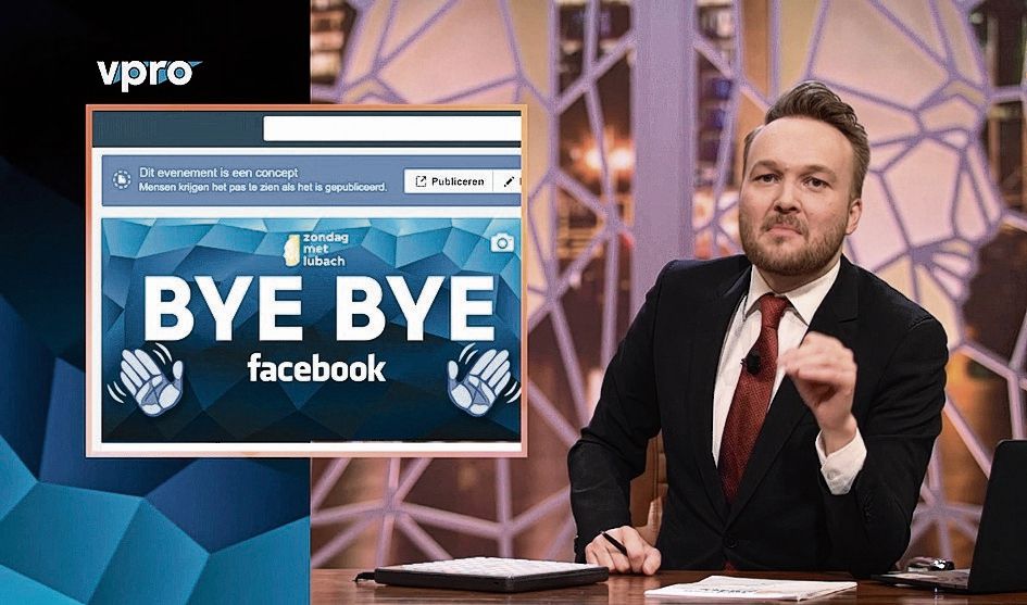 Lubach begint  boycot van Facebook 