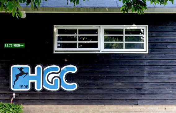 Het clubgebouw van hockeyclub HGC.