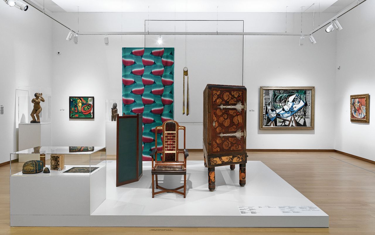 Picasso en Matisse als voorbeelden van oriëntalisme in de collectiepresentatie 1880 - 1950 in het Stedelijk Museum Amsterdam.
