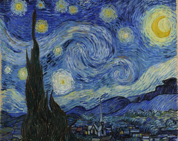 Van Gogh's 'Sterrenhemel' is het meest bekeken kunstwerk op Google Art.