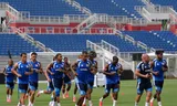 De selectie van Curaçao traint in Boca Raton in aanloop naar de eerste wedstrijd tegen Duitsland