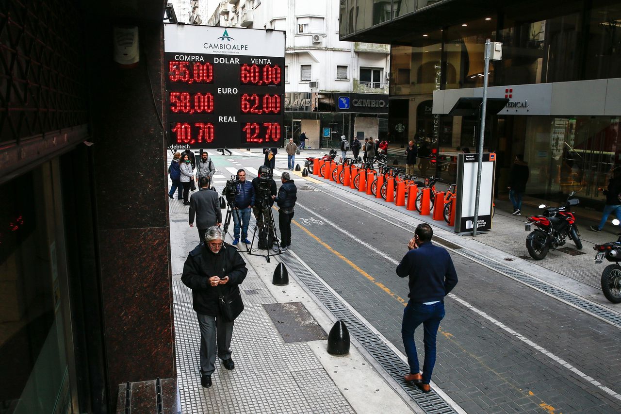 Beleggers vrezen opnieuw voor een staatsbankroet in Argentinië 