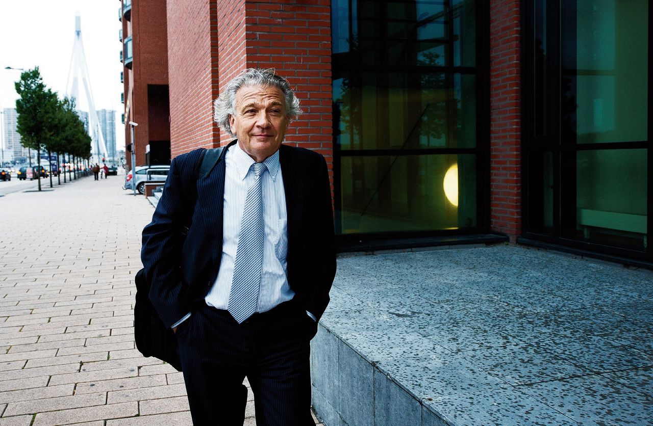 Willem Scholten bij de Rotterdamse rechtbank in 2010.