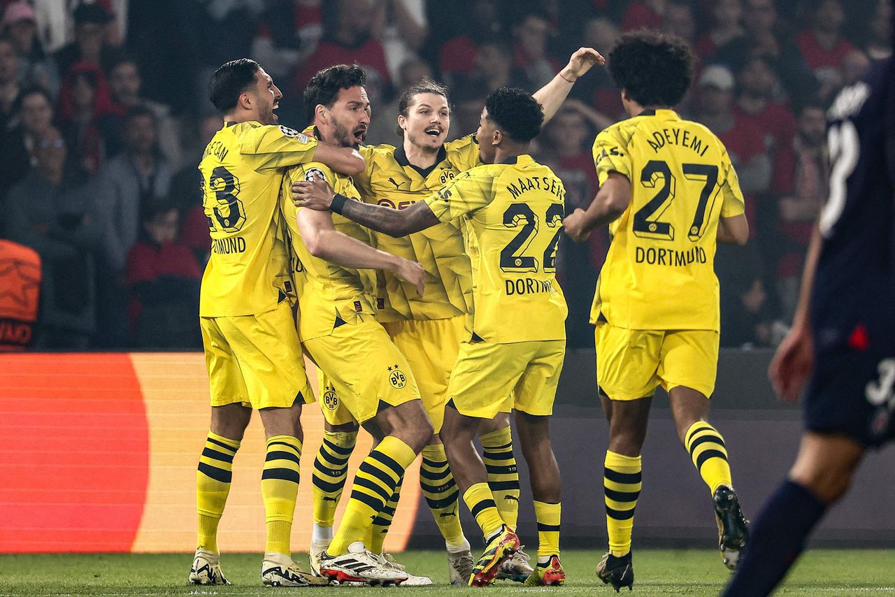 Borussia Dortmund bereikt in Parijs finale Champions League 