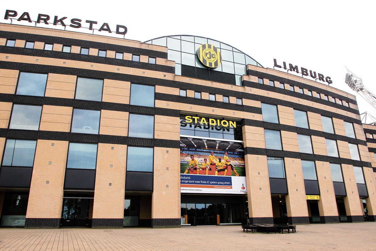 Het Parkstad Limburg Stadion in Kerkrade, de thuishaven van Roda JC.