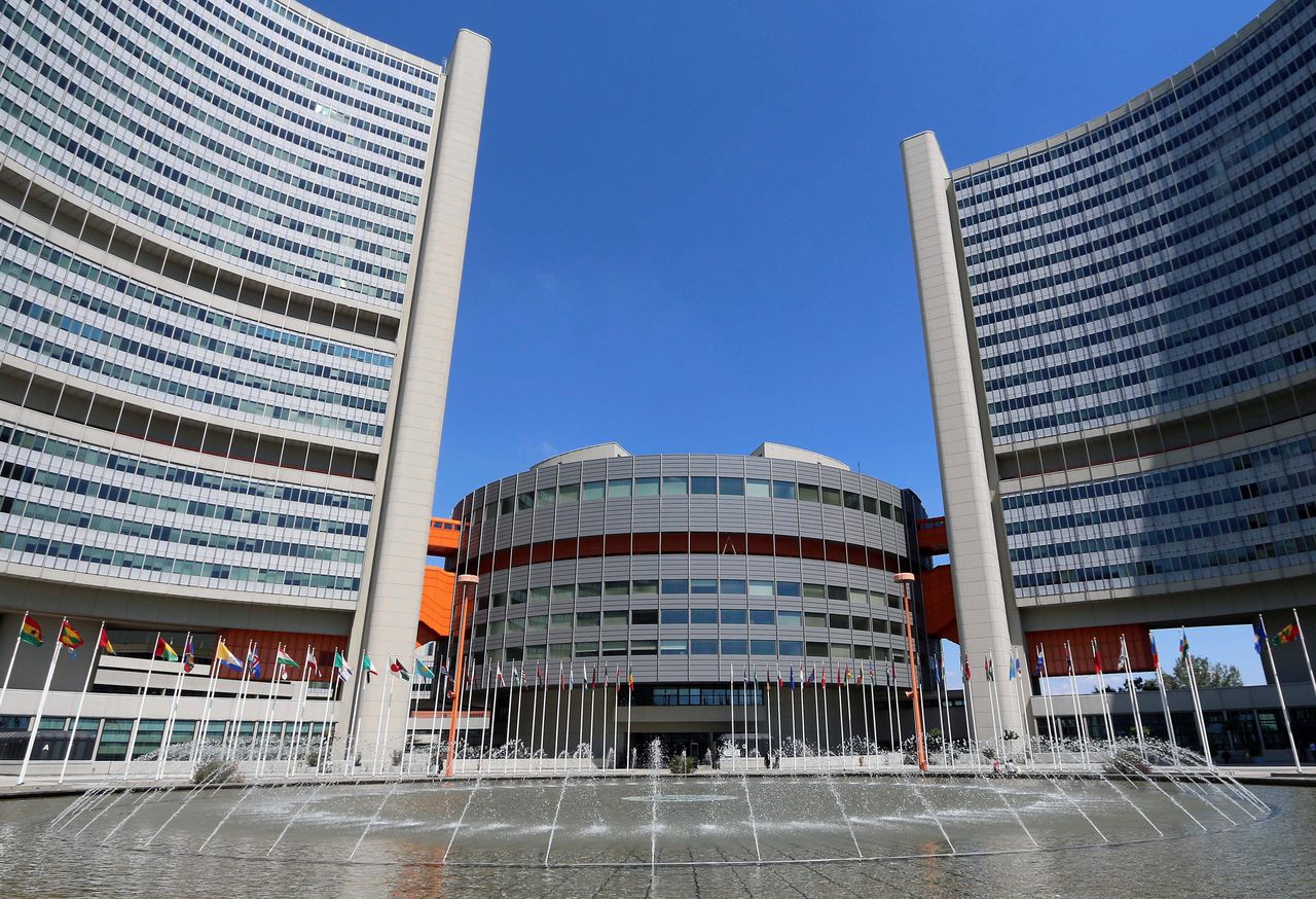 Het kantoor van de Verenigde Naties in Wenen.
