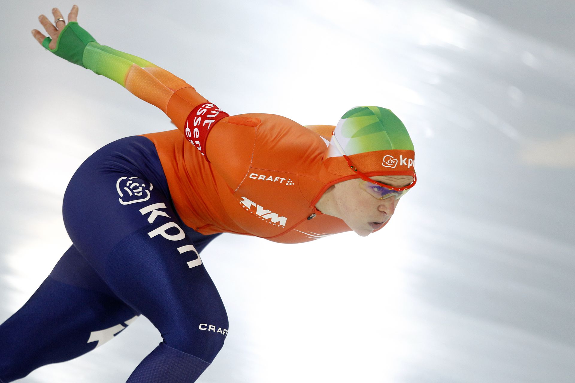 WK allround goed begin Wüst op 500 meter, mannen naast podium NRC