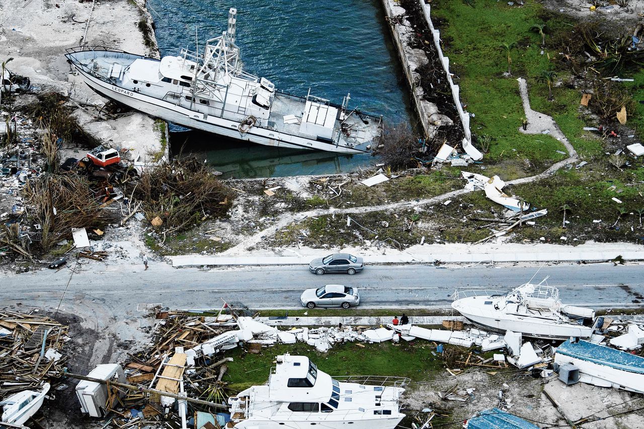 Nederlandse marineschepen naar Bahama’s voor noodhulp na orkaan 