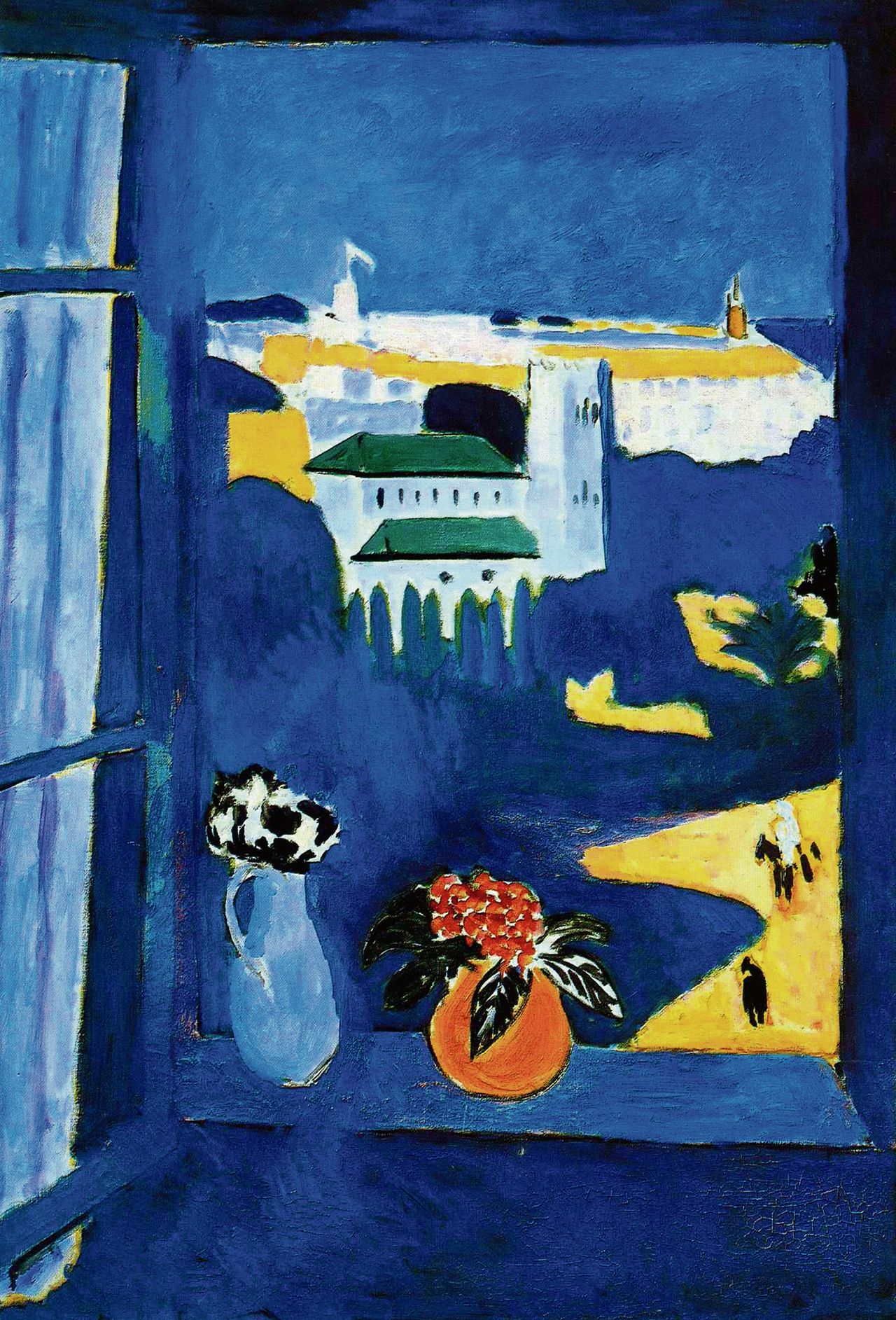 Henri Matisse, La Fenêtre à Tanger, 1912. Olieverf op doek, 115 x 80 cm