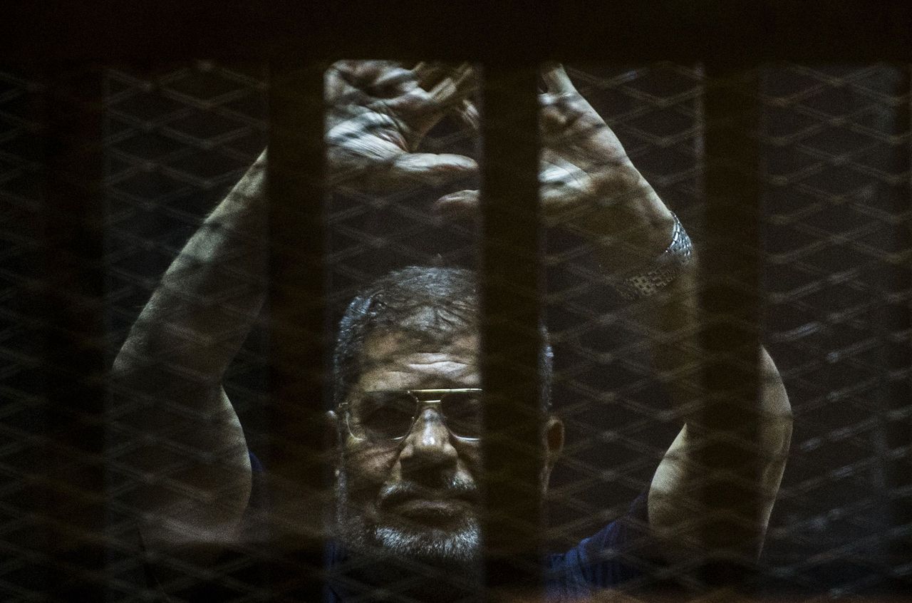 Ex-president Mohamed Morsi.