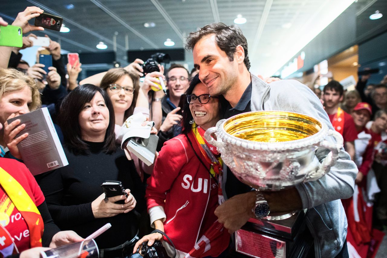 Roger Federer: ‘Als je mij ziet krijg je altijd 100 procent’ 