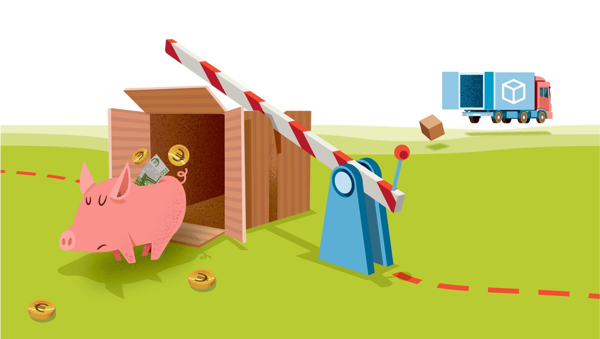 Net over de grens zijn de huizen nog wel te betalen - NRC