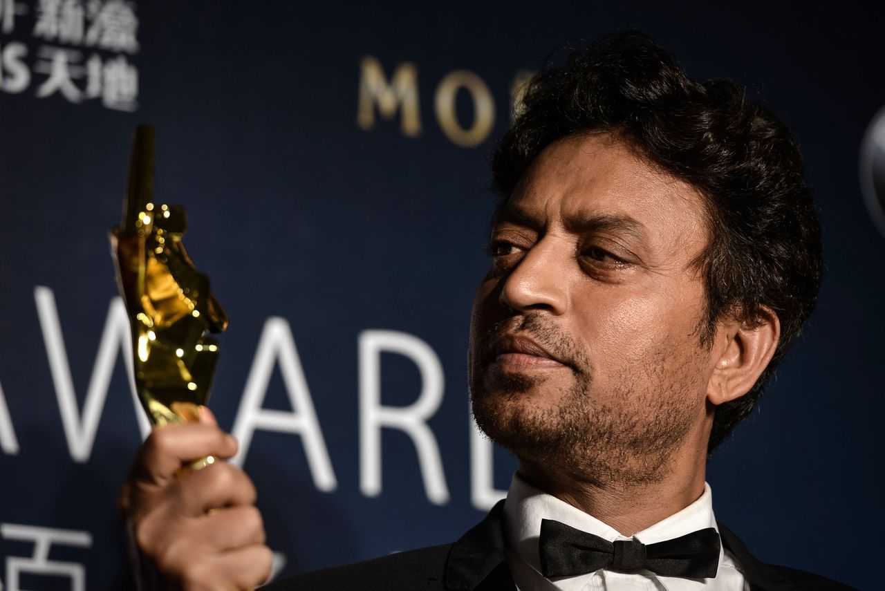 Irrfan Khan won in 2014 tijdens de Asian Film Awards in Macau de prijs voor beste acteur.