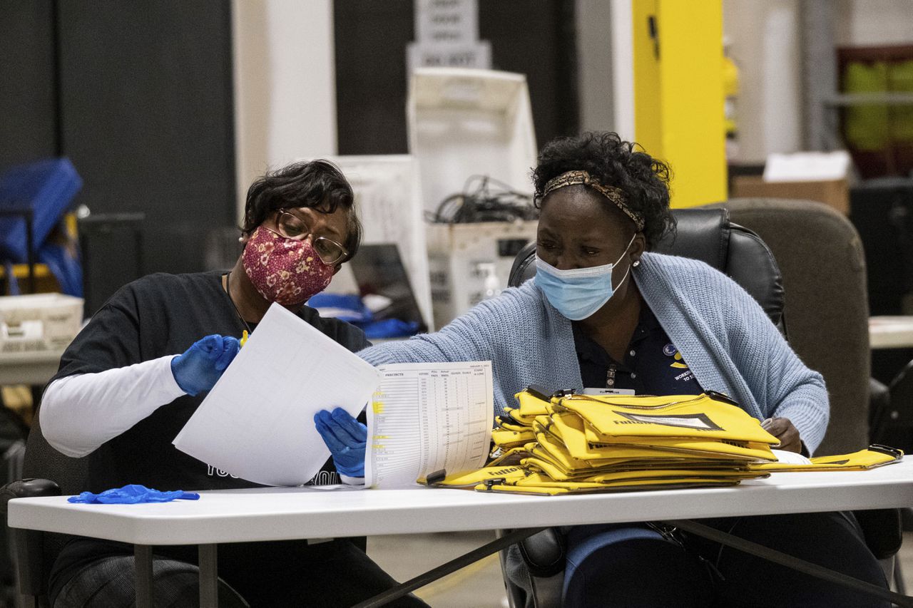 Stemmen tellen in Georgia stilgelegd, uitslag later woensdag verwacht - NRC