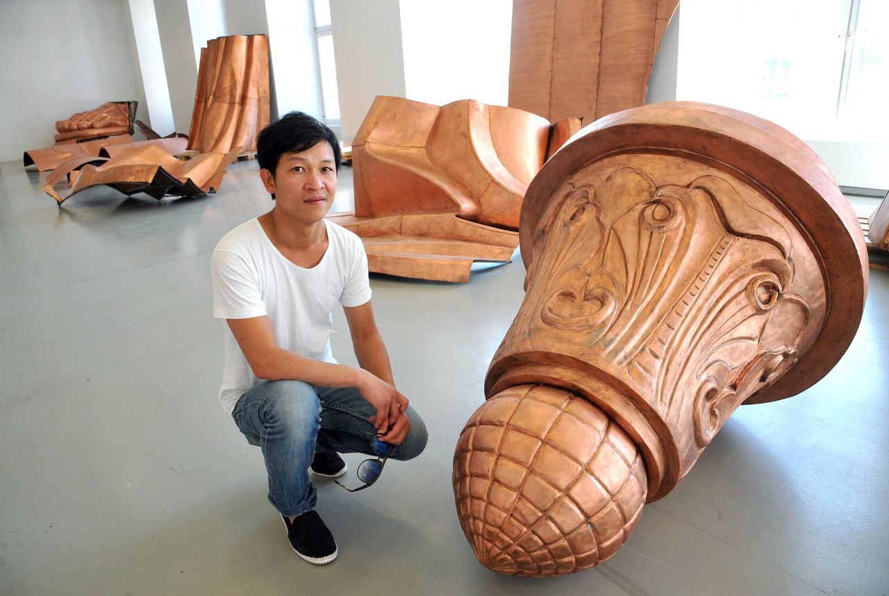 Deens-Vietnamese kunstenaar Danh Vo in 2011.