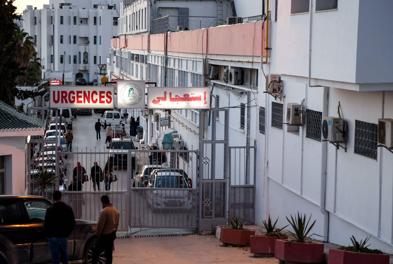 Het ziekenhuis in Tunis waar binnen 24 uur elf pasgeboren baby's stierven.