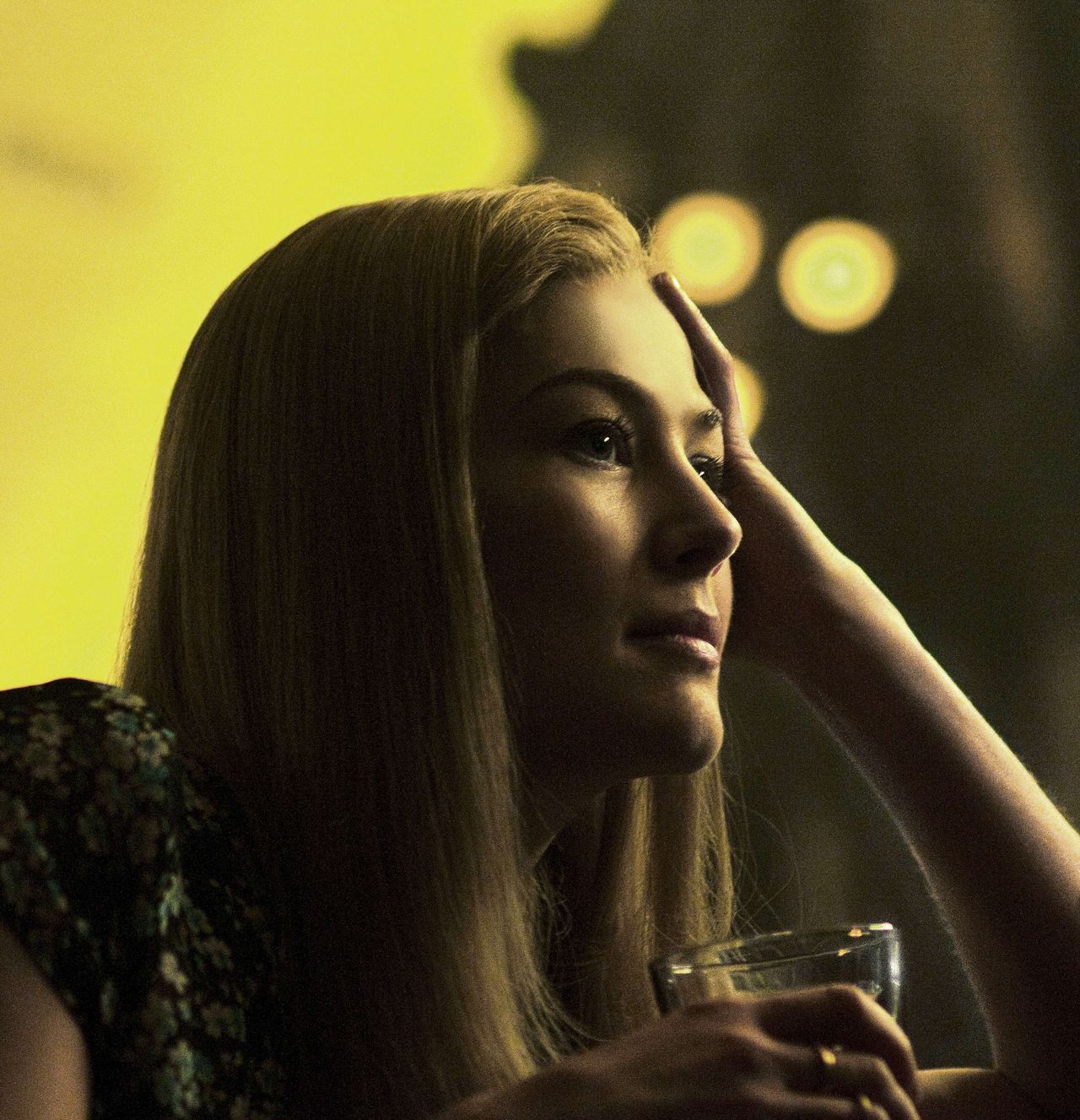 Rosamund Pike in Gone Girl, de nieuwe film van David Fincher.