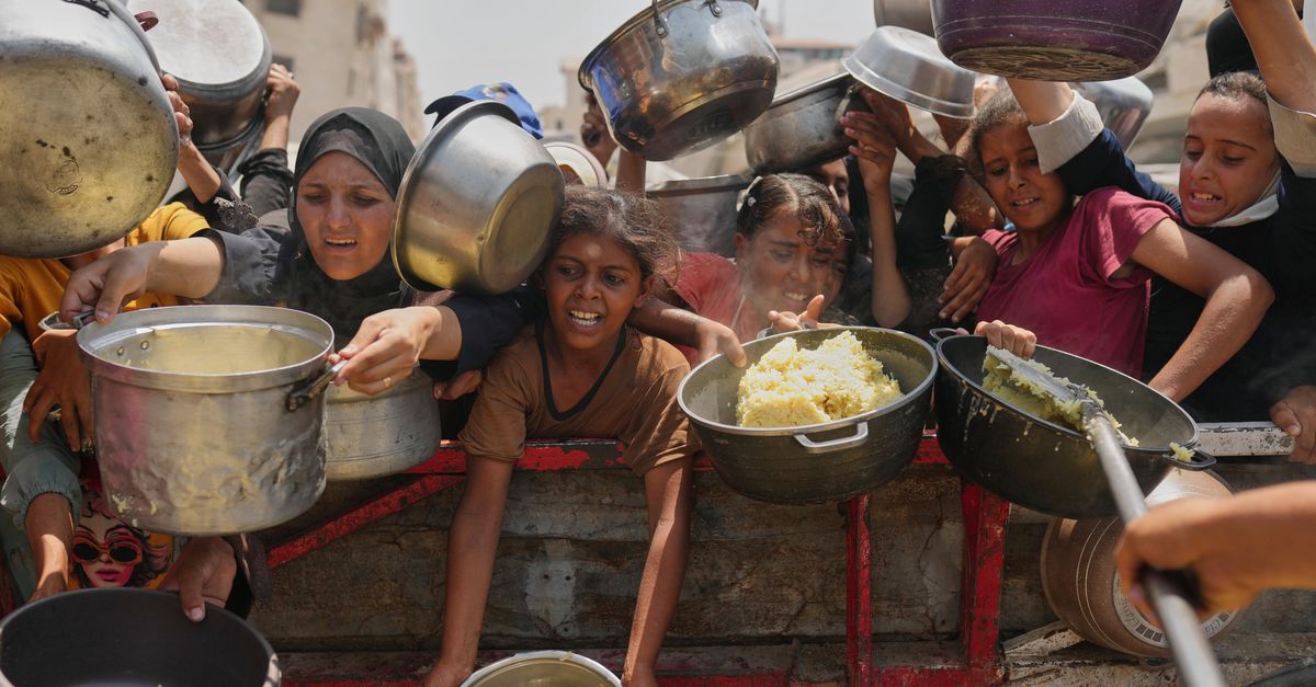 ‘De hongersnood in Gaza is reëel, al zijn er restaurants open’
