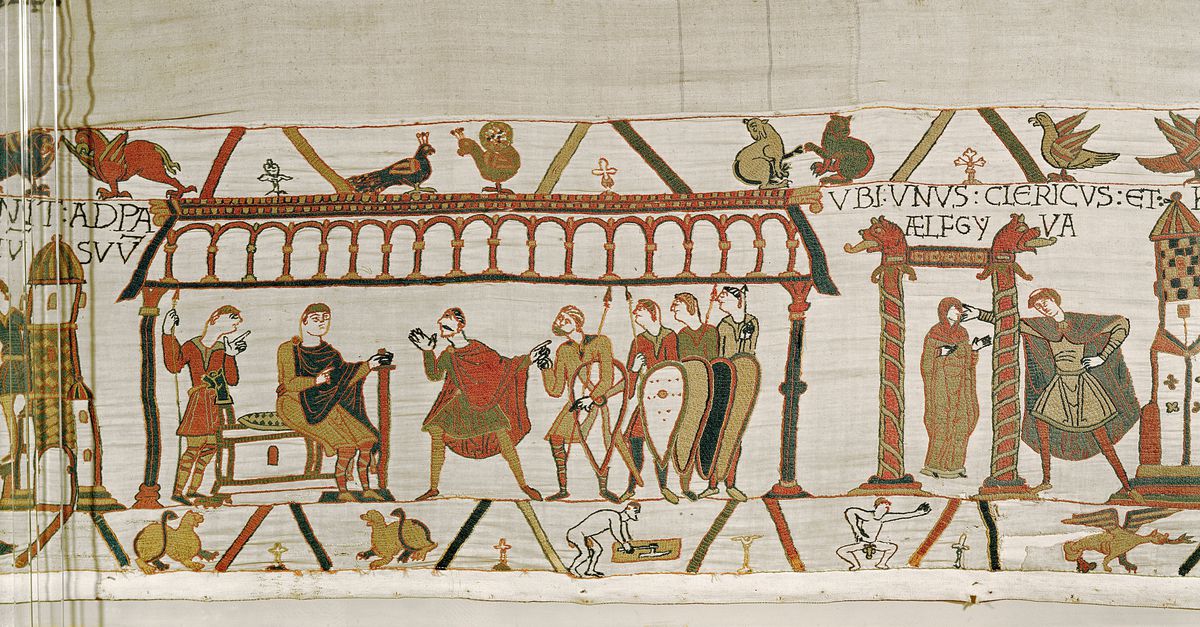 Voor het eerst leent Frankrijk wereldberoemd middeleeuws Tapijt uit aan Engeland: de Slag om Hastings wordt Bayeux-diplomatie