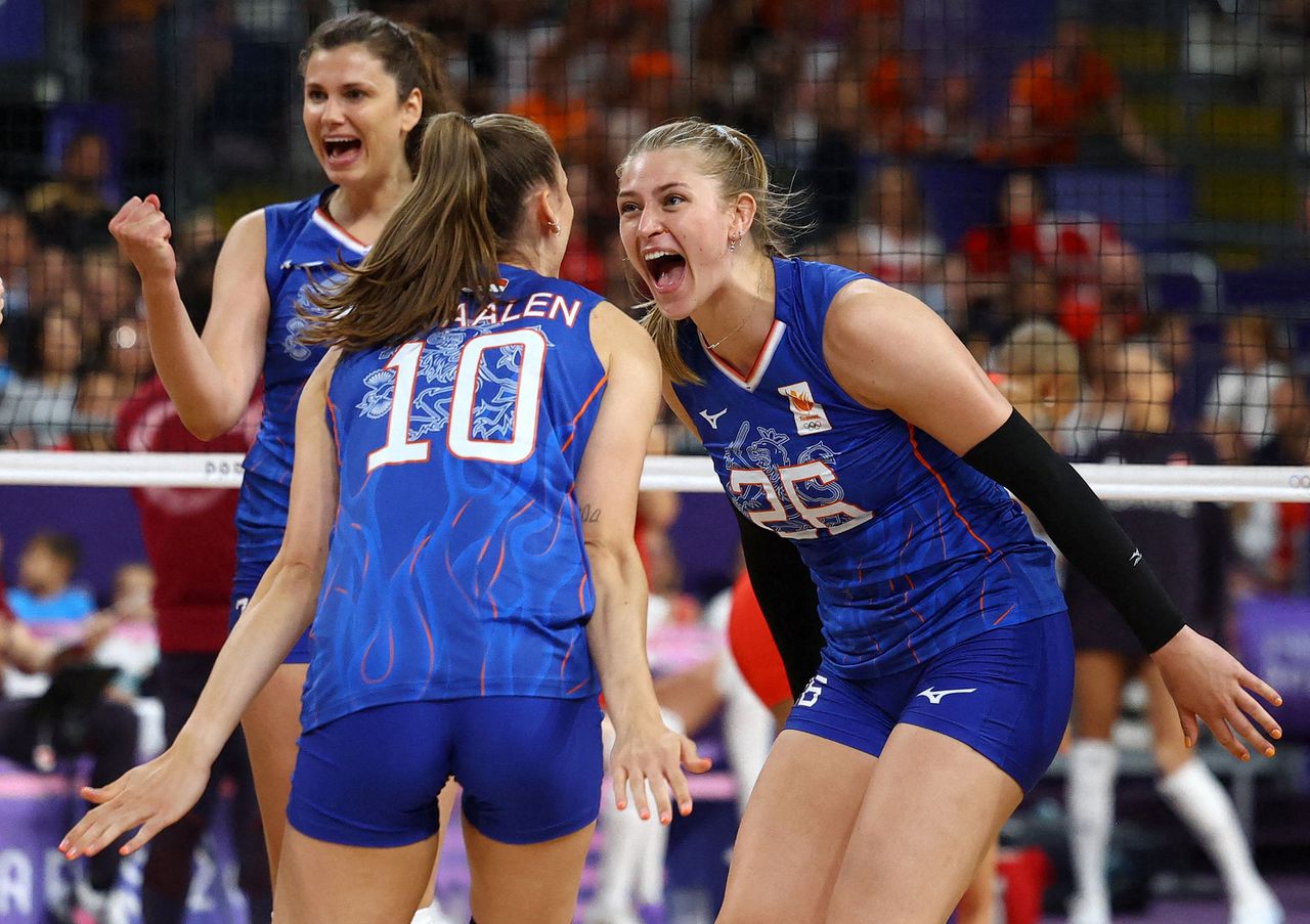 Nederlandse volleybalsters zitten tegen de wereldtop aan 