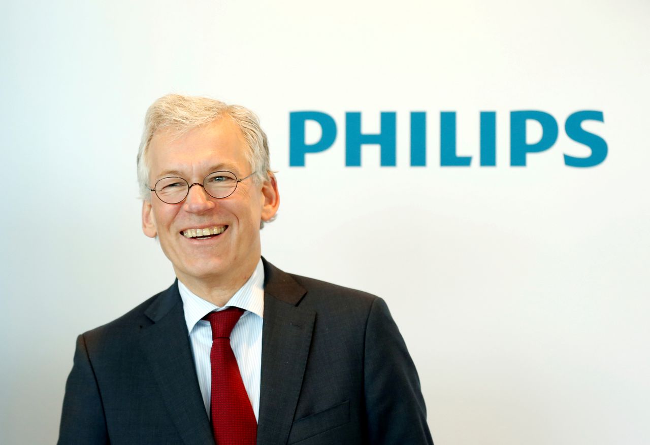 Philips-topman Frans van Houten.