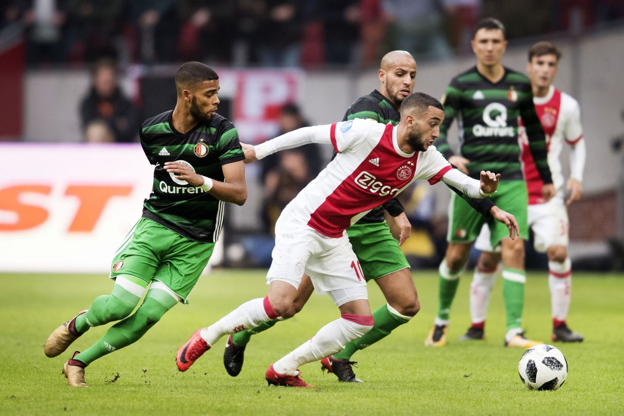 Ajax wint Klassieker met 2-0 
