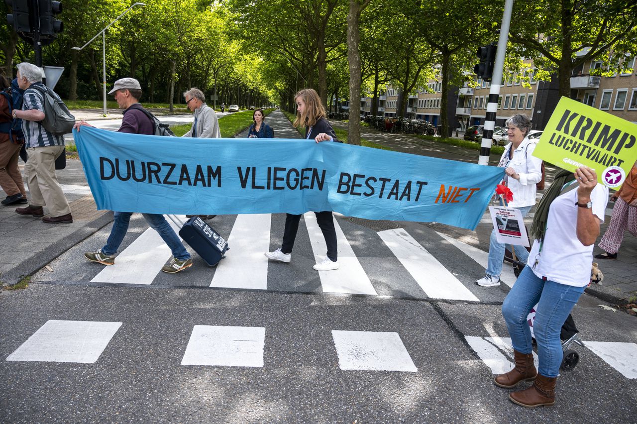 Stichting Fossielvrij NL spande een rechtszaak aan tegen KLM wegens de groene claims van de luchtvaartmaatschappij.