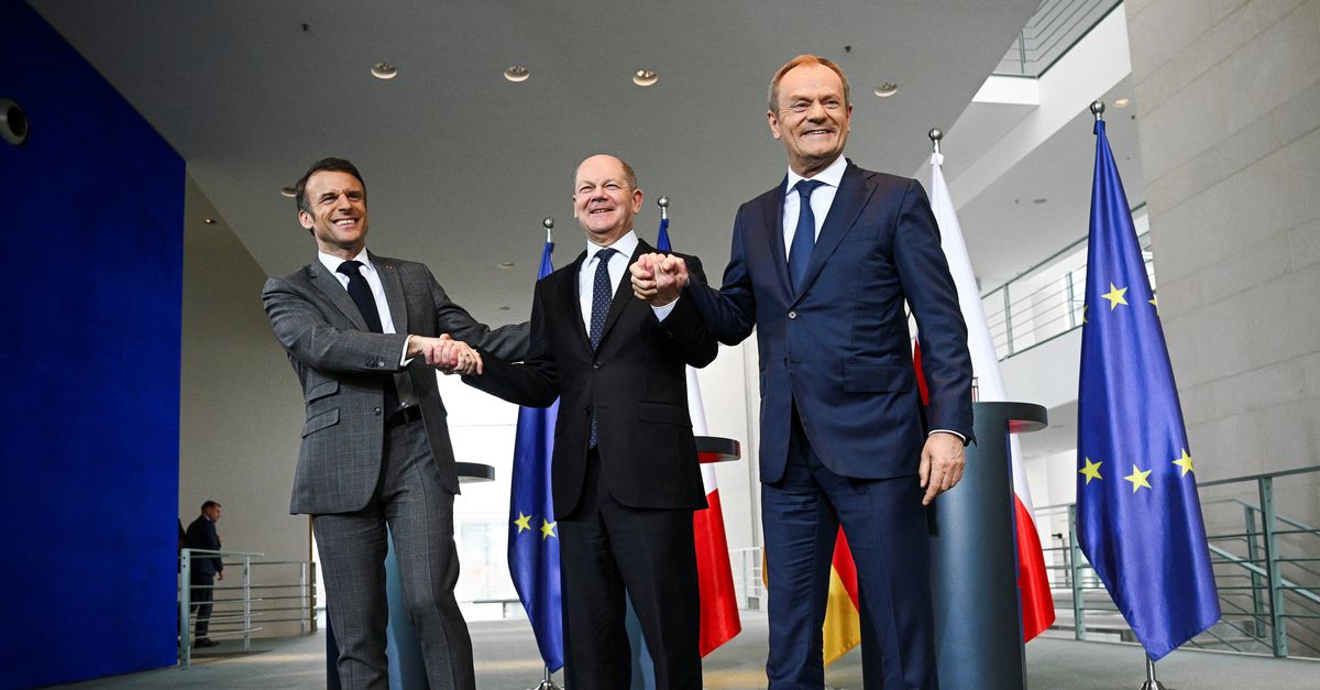 Der polnische Premierminister lockert die ins Stocken geratene deutsch-französische Achse