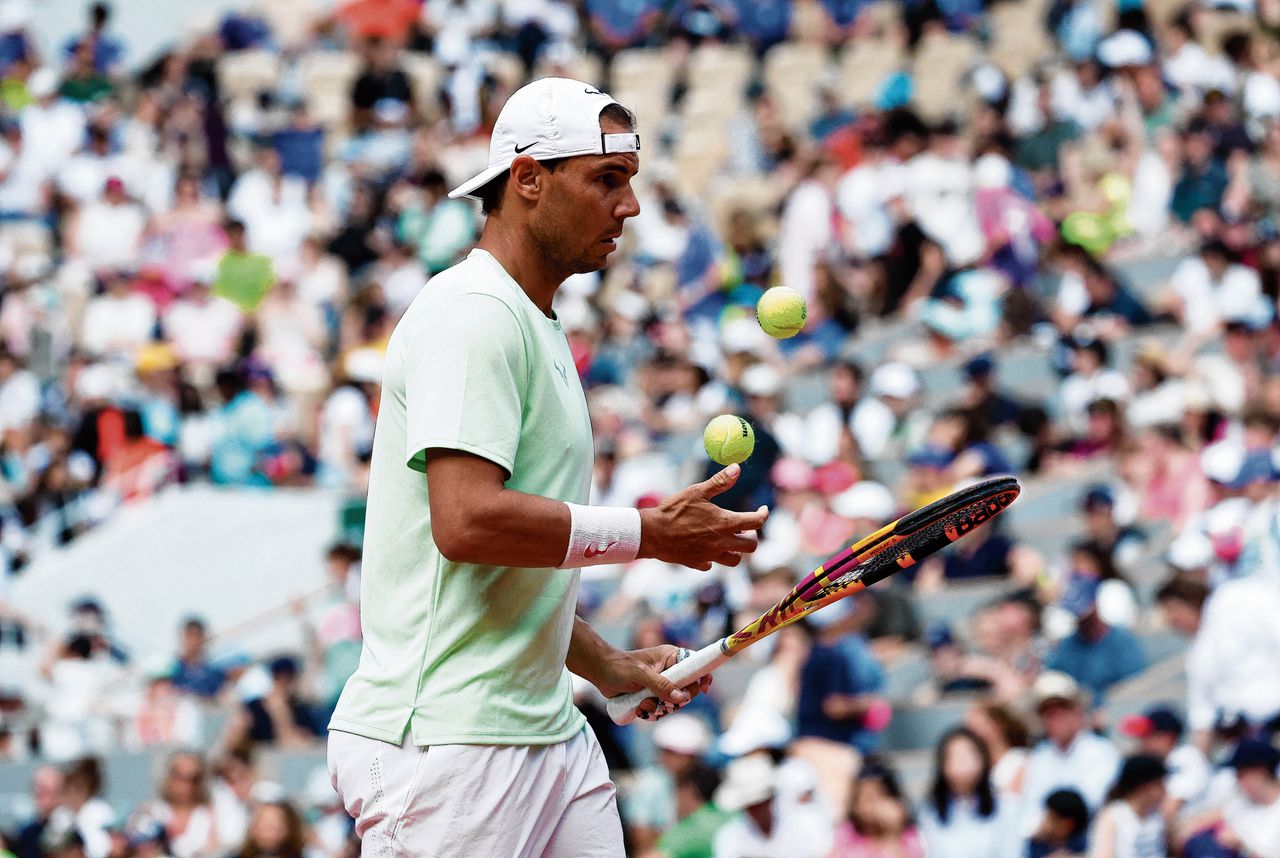 Rafael Nadal proeft op Roland Garros twijfel maar vecht door 