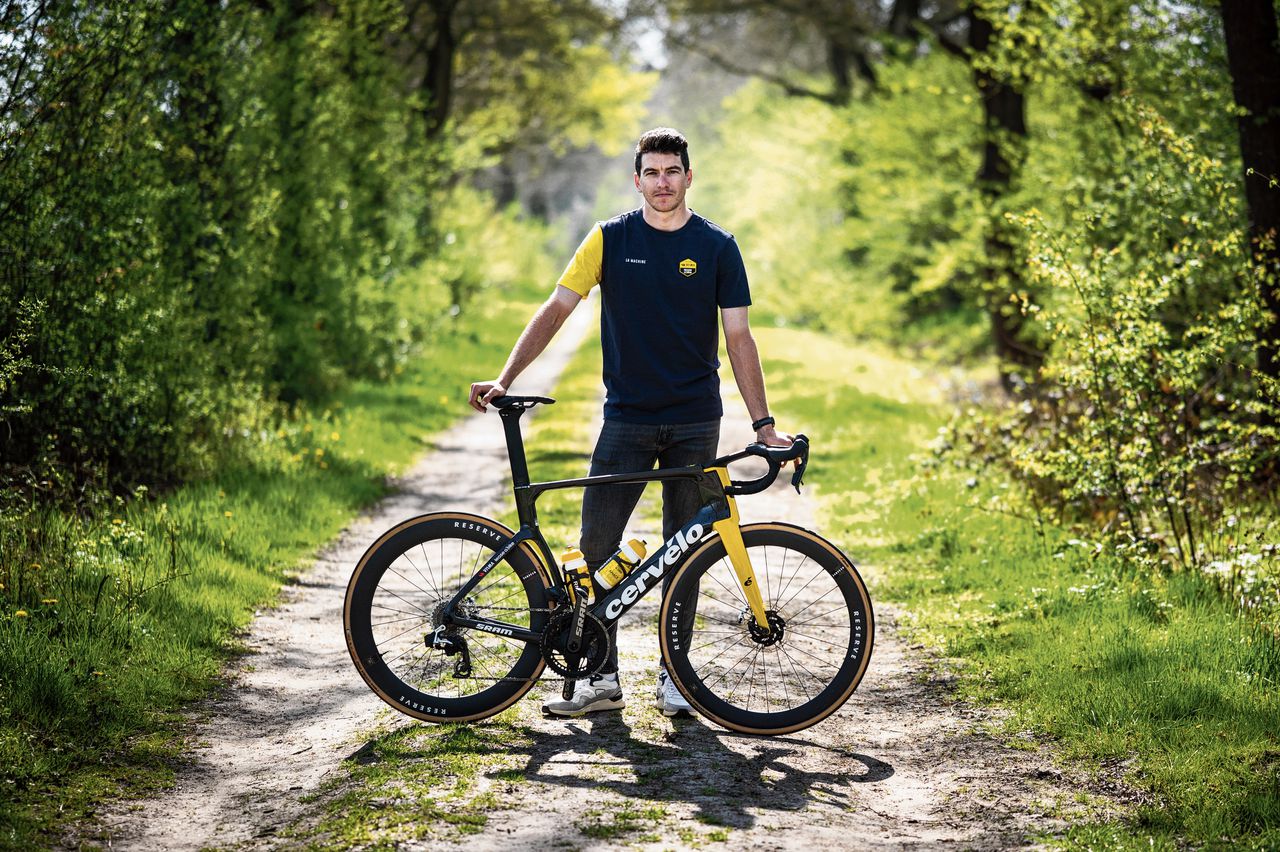 Simply happy in Donderen: Edoardo Affini, cyclist from Italy, does not live in Monaco but in Drenthe