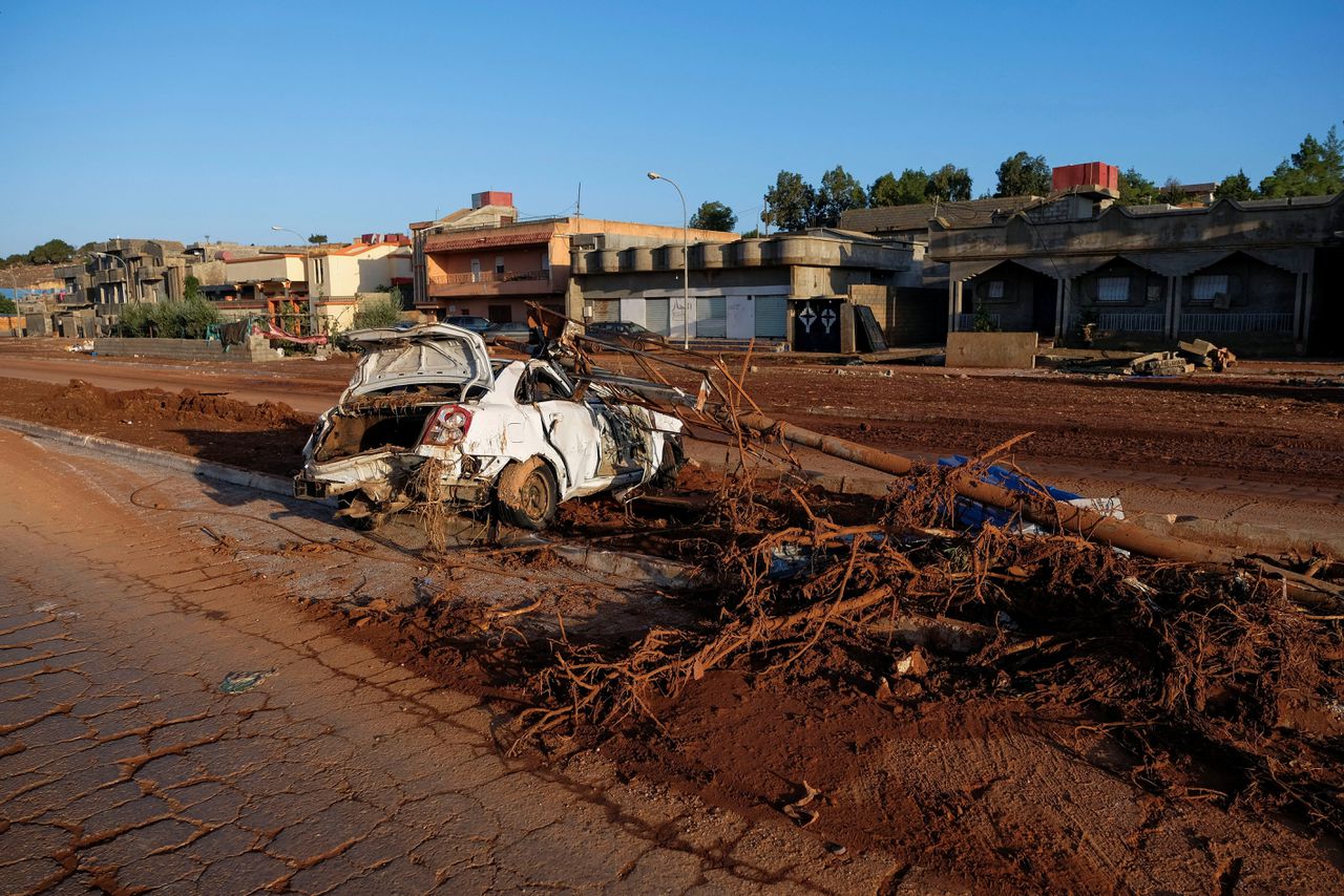 Libiërs werden overvallen door een nachtelijke vloedgolf: ‘Plotseling hoorden we een keiharde knal’ 