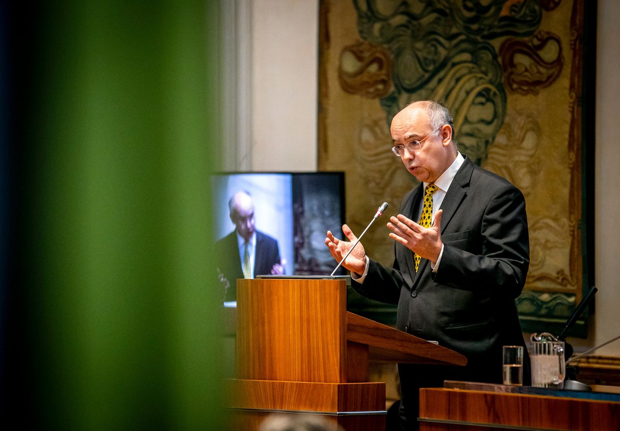 Eddy Habben Jansen, tijdens de presentatie van de provinciale StemWijzers vorig jaar.