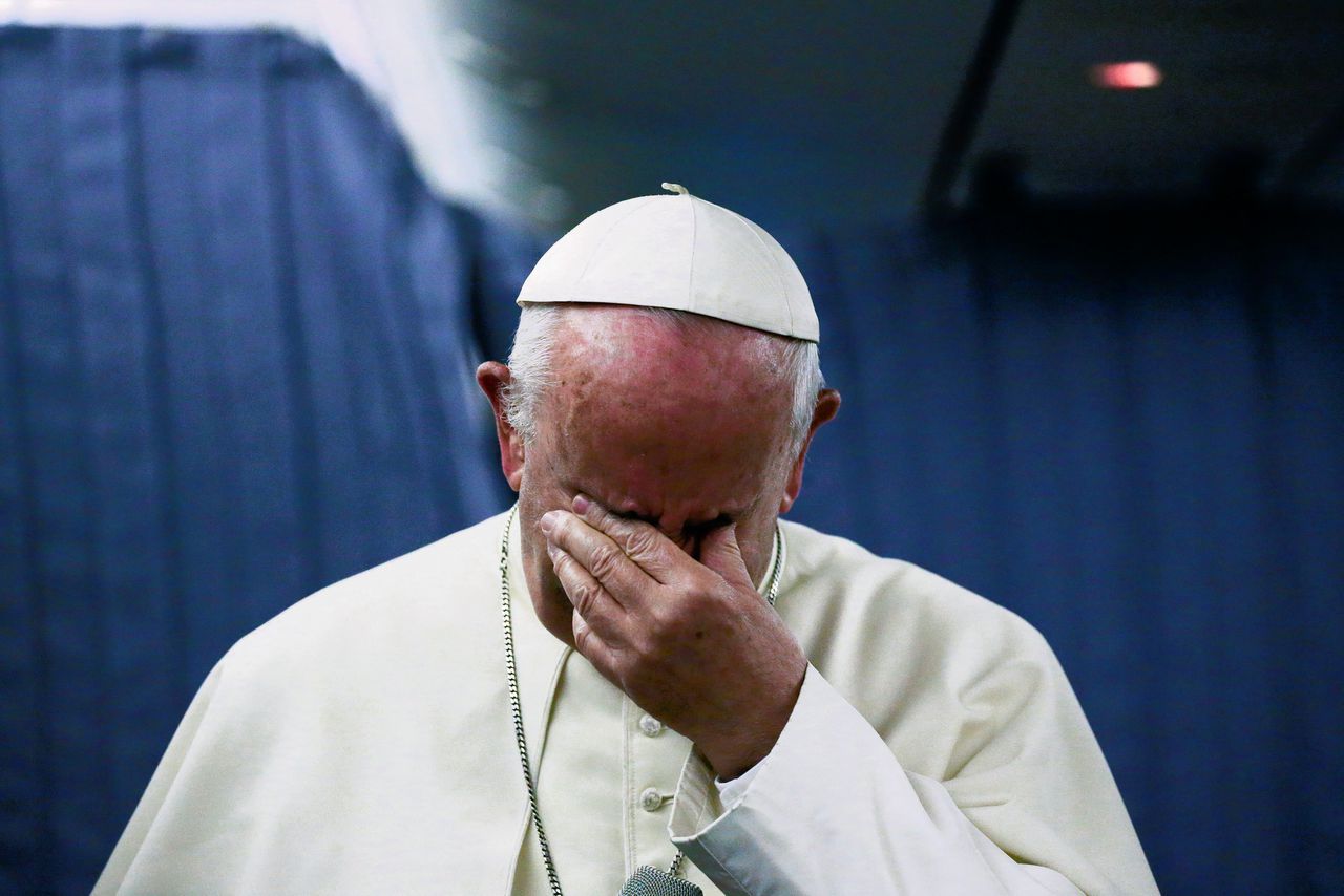 Paus biedt excuses aan voor opmerkingen over seksueel misbruik 