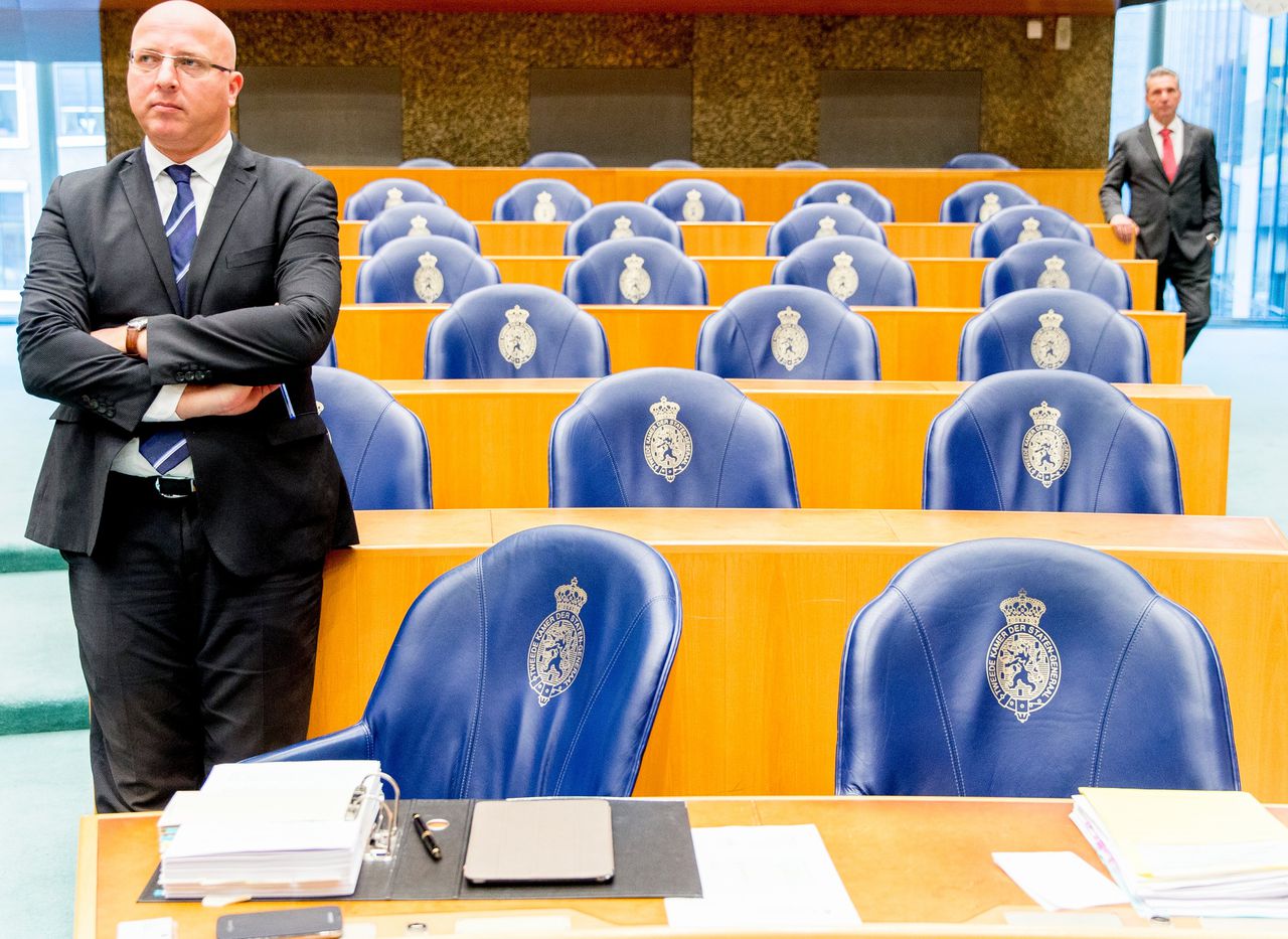 PVV-Kamerlid Sietse Fritsma, een van de verdedigers van het voorstel om criminele Antillianen terug te sturen.