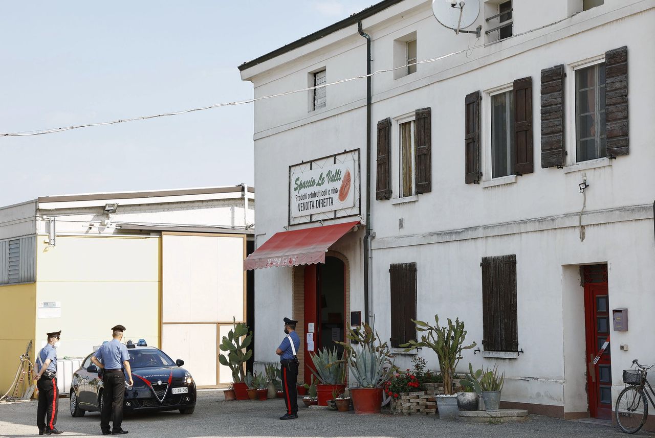 Politieagenten zochten vergeefs naar Saman Abbas in haar dorp Novellara, Reggio Emilia.