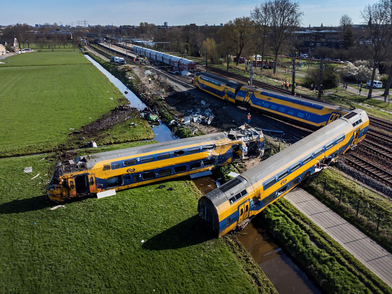 OVV over treinongeluk in Voorschoten: meer aandacht voor veilig werken en gevaren ’s nachts 